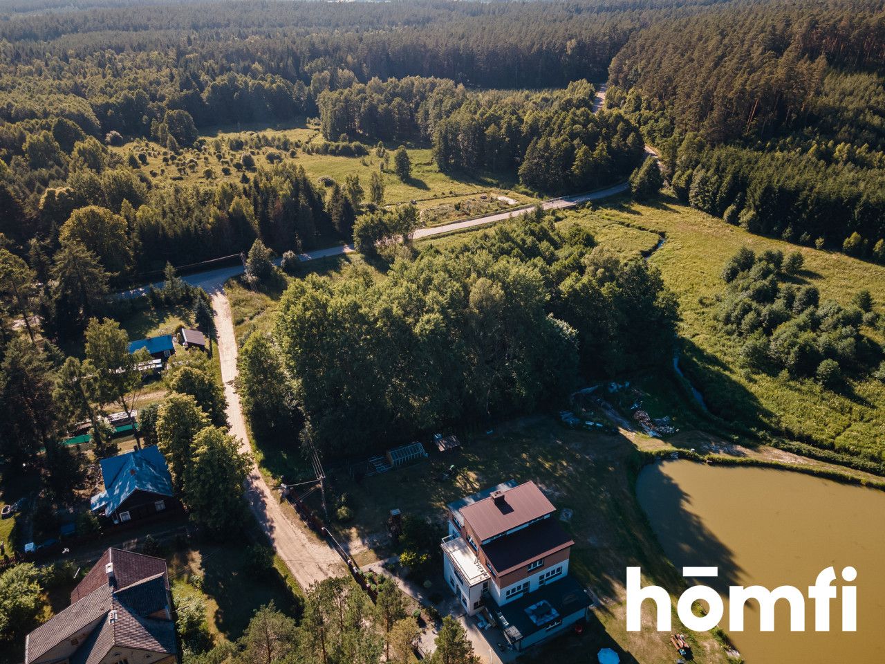 A unique 1112 m² plot - Plot - Sale - Białostocki, Wasilków / Mostek