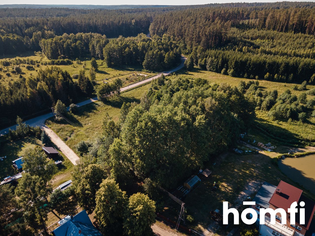 A unique 1112 m² plot - Plot - Sale - Białostocki, Wasilków / Mostek