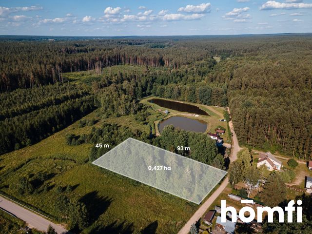 A unique 1112 m² plot - Plot - Sale - Białostocki, Wasilków / Mostek