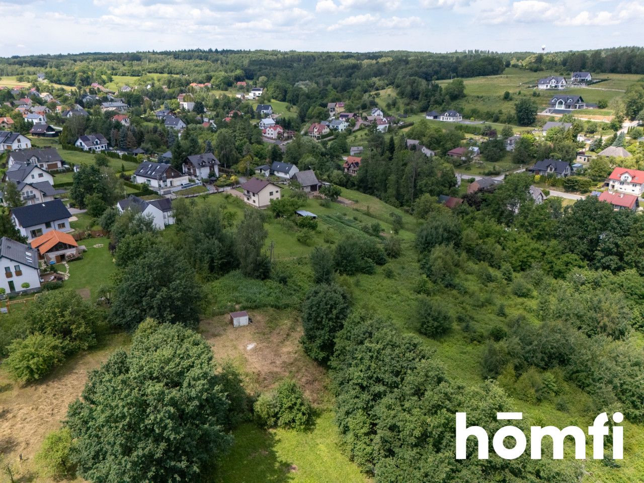 Charming 10-are building plot in Burów - Plot - Sale - Krakowski, Zabierzów / Burów
