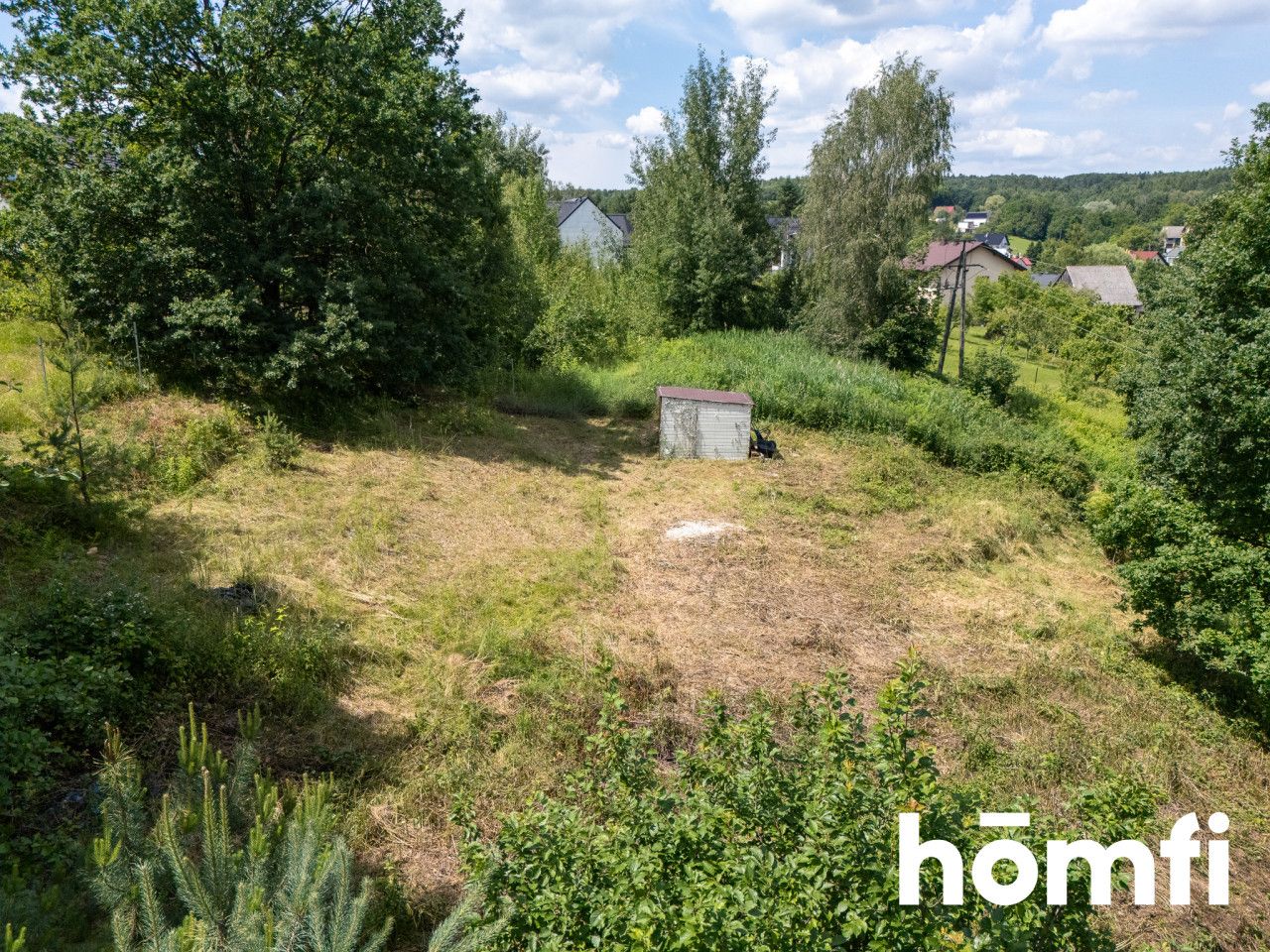 Charming 10-are building plot in Burów - Plot - Sale - Krakowski, Zabierzów / Burów