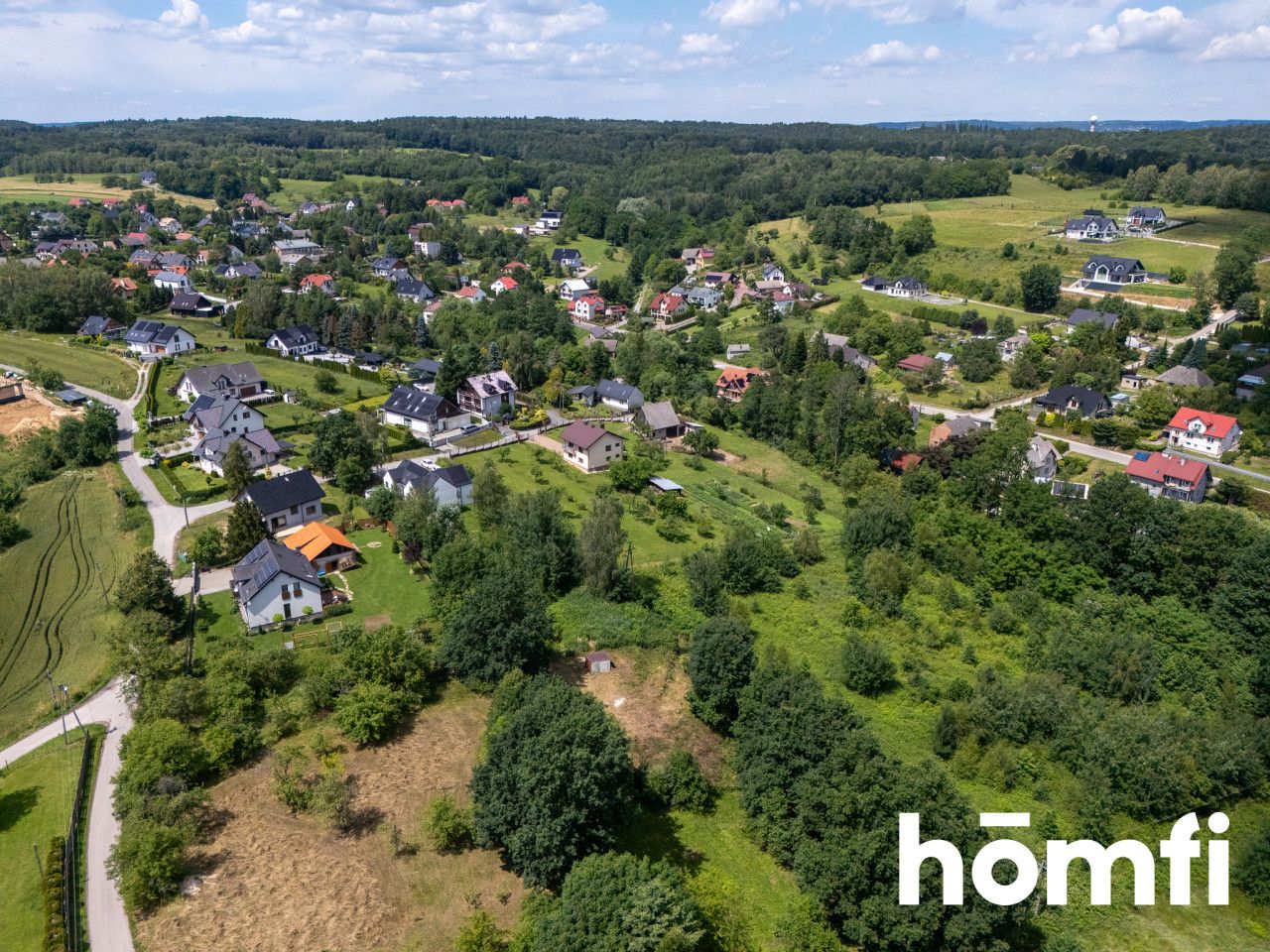 Charming 10-are building plot in Burów - Plot - Sale - Krakowski, Zabierzów / Burów