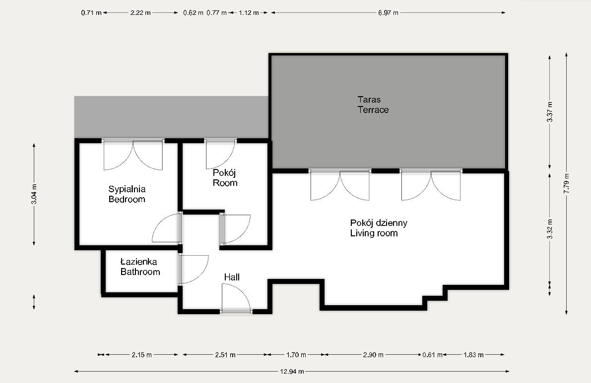 8 pietro, taras, balkon, SPA, siłownia, ul Walońska - Mieszkanie - Sprzedaż - Wrocław, Stare Miasto