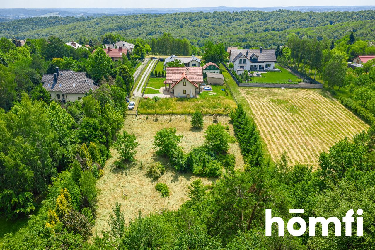 Fenced plot next to the state forest with a cottage - Ділянка - Продаж - Rzeszowski, Chmielnik
