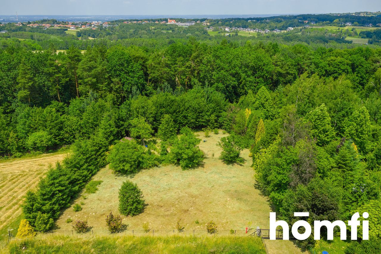 Fenced plot next to the state forest with a cottage - Ділянка - Продаж - Rzeszowski, Chmielnik