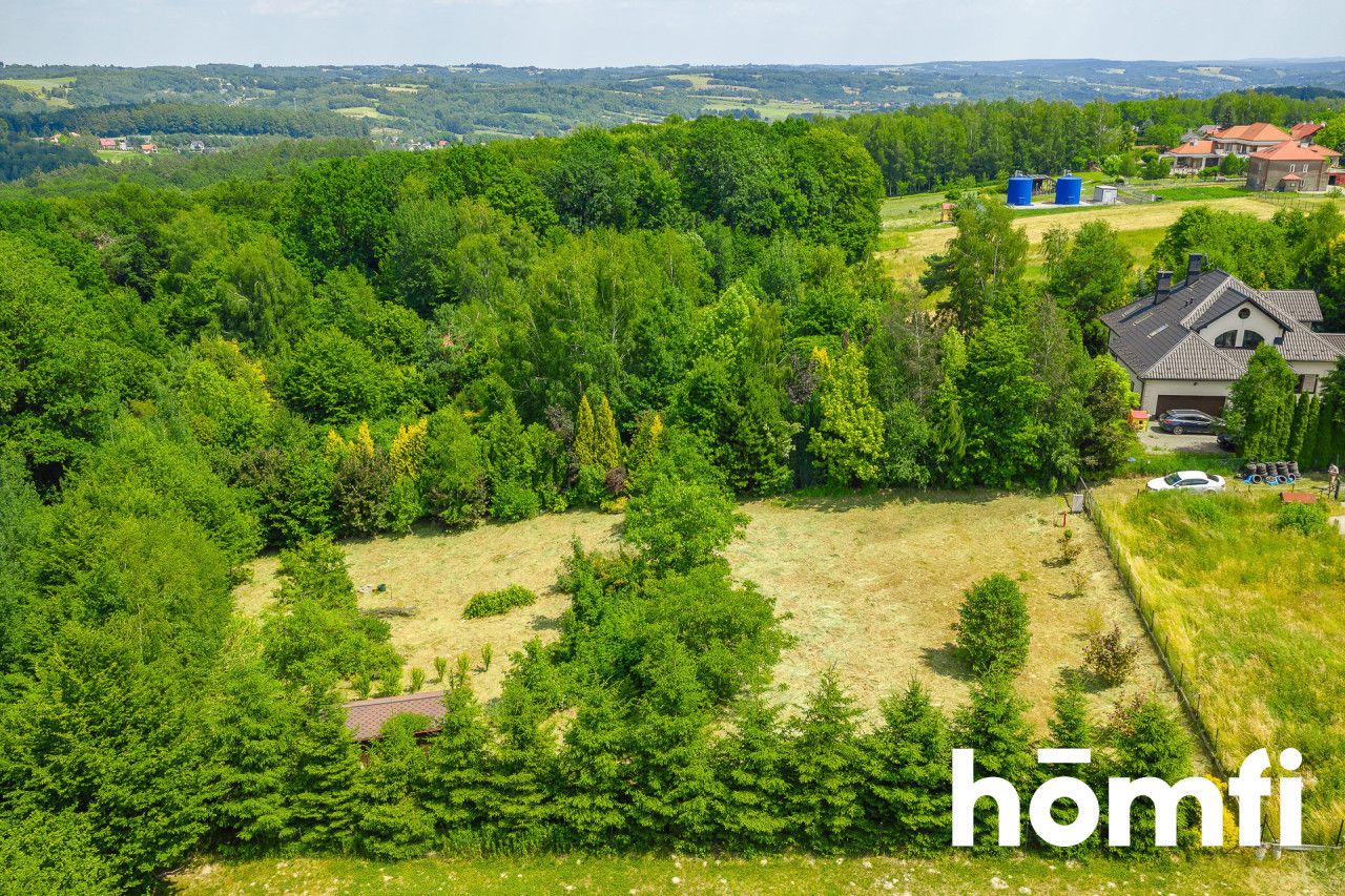 Fenced plot next to the state forest with a cottage - Ділянка - Продаж - Rzeszowski, Chmielnik