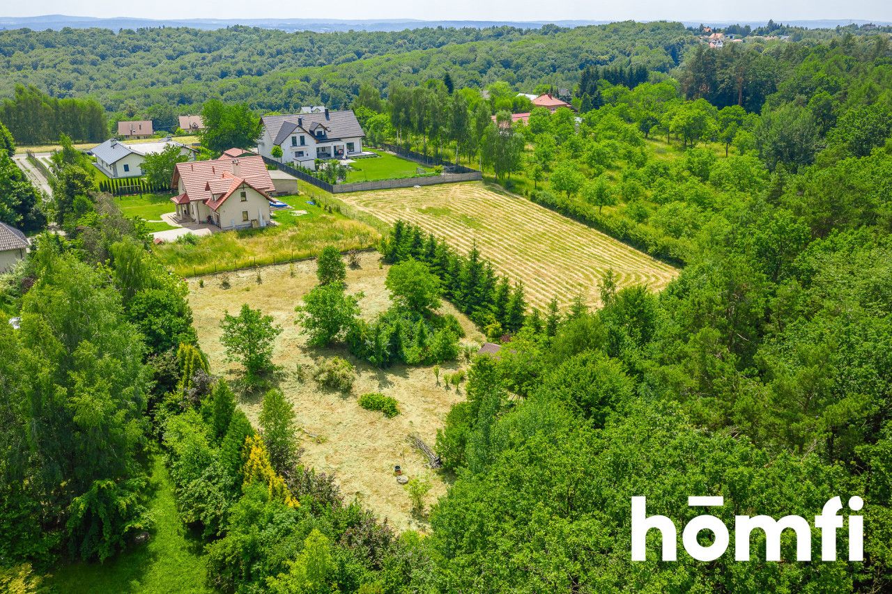 Fenced plot next to the state forest with a cottage - Ділянка - Продаж - Rzeszowski, Chmielnik