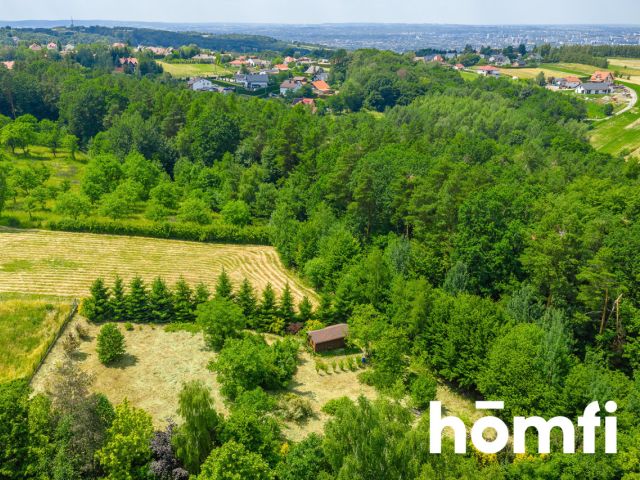 Fenced plot next to the state forest with a cottage - Ділянка - Продаж - Rzeszowski, Chmielnik