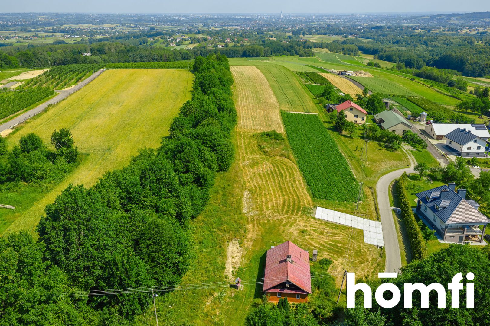 Scenic Plot | Utilities On-Site | Planning Approval for 5 Houses - Ділянка - Продаж - Rzeszów, Budziwój