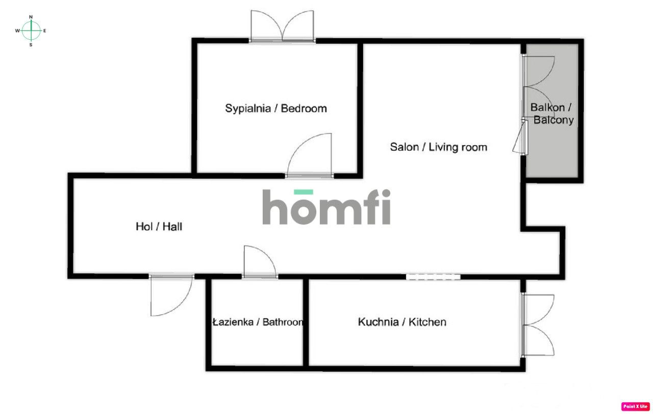 Two-room apartment | Os. Na Wzgórzach | Nowa Huta - Квартира - Оренда - Kraków, Nowa Huta