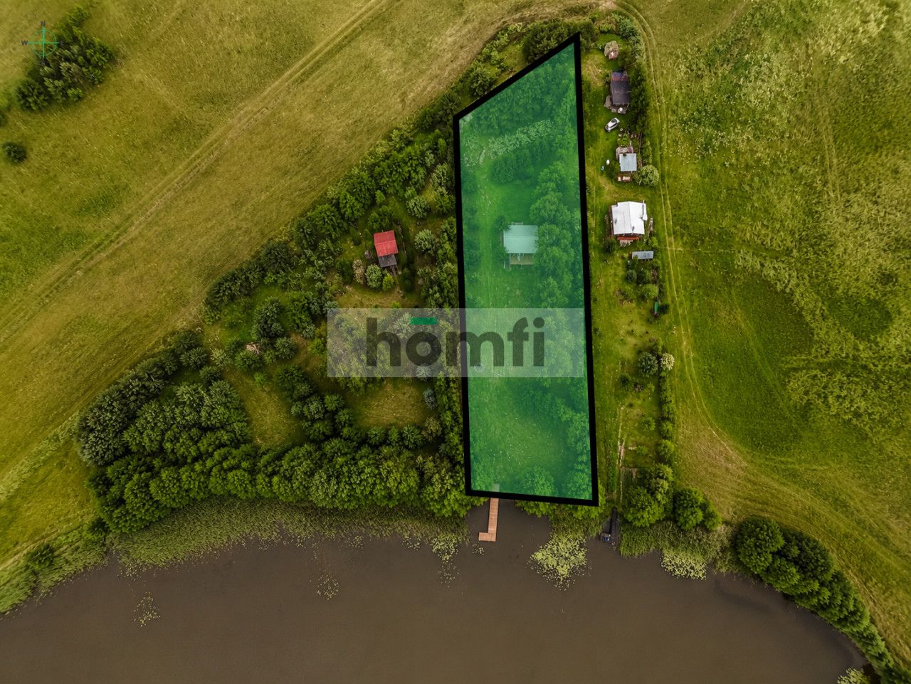 Charming house with a shoreline and a new pier - House - Sale - Olsztyński, Świątki / Brzydowo