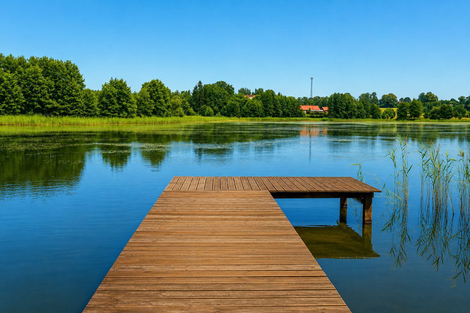 Charming house with a shoreline and a new pier - Дім - Продаж - Olsztyński, Świątki / Brzydowo