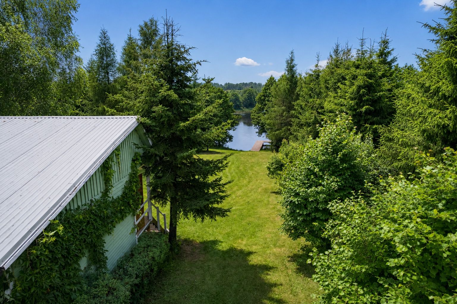 Charming house with a shoreline and a new pier - Дім - Продаж - Olsztyński, Świątki / Brzydowo