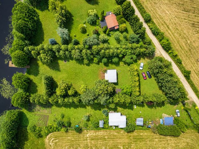 Uroczy dom z linią brzegową i nowym pomostem - Dom - Sprzedaż - Olsztyński, Świątki / Brzydowo