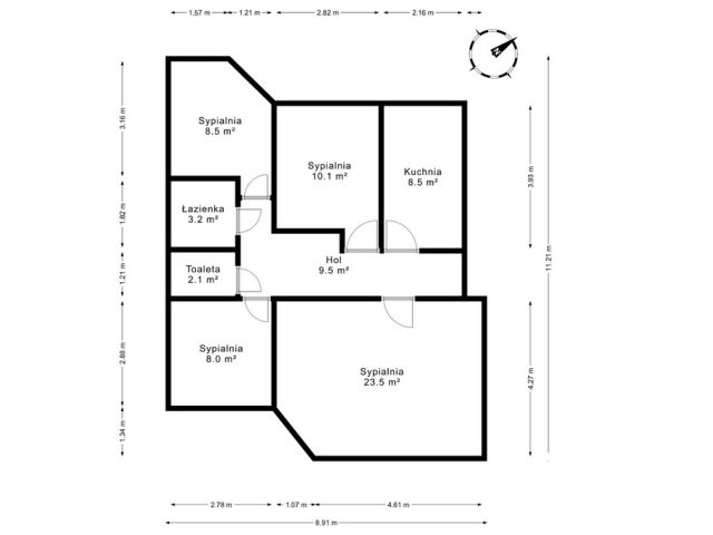 Wynajem 4 pok.| 73m2 | Mokotów Stegny| zielono - Mieszkanie - Wynajem - Warszawa, Mokotów / Stegny