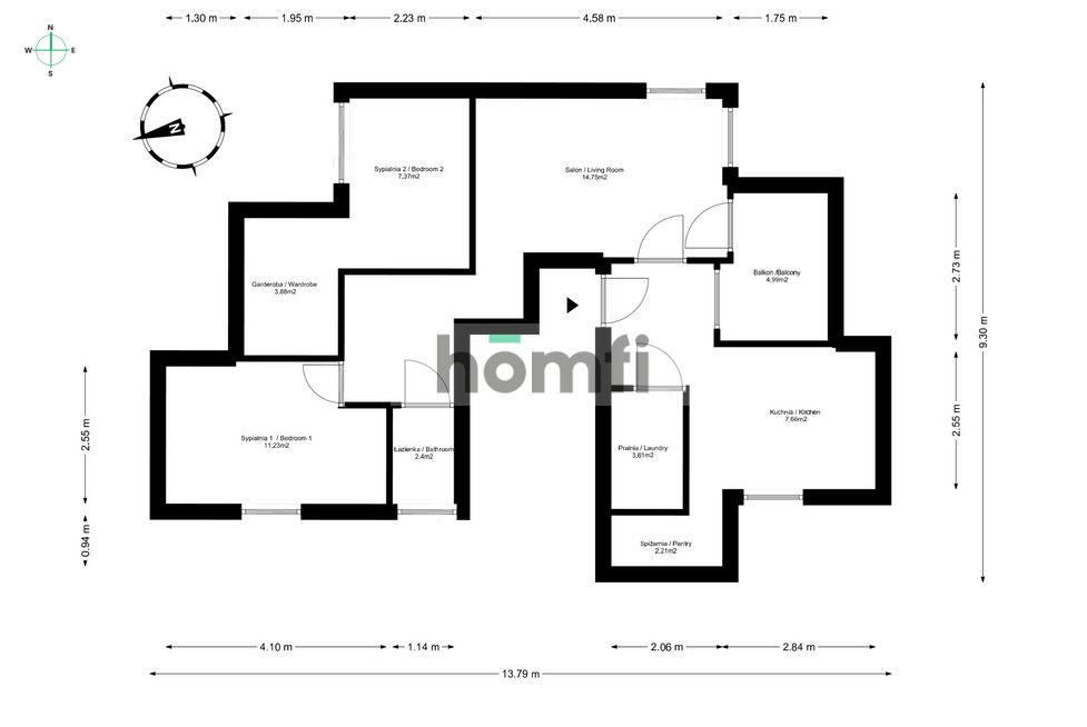 Your sanctuary in Poręba. 81 sqm + huge terrace! - Квартира - Продаж - Zawierciański, Poręba