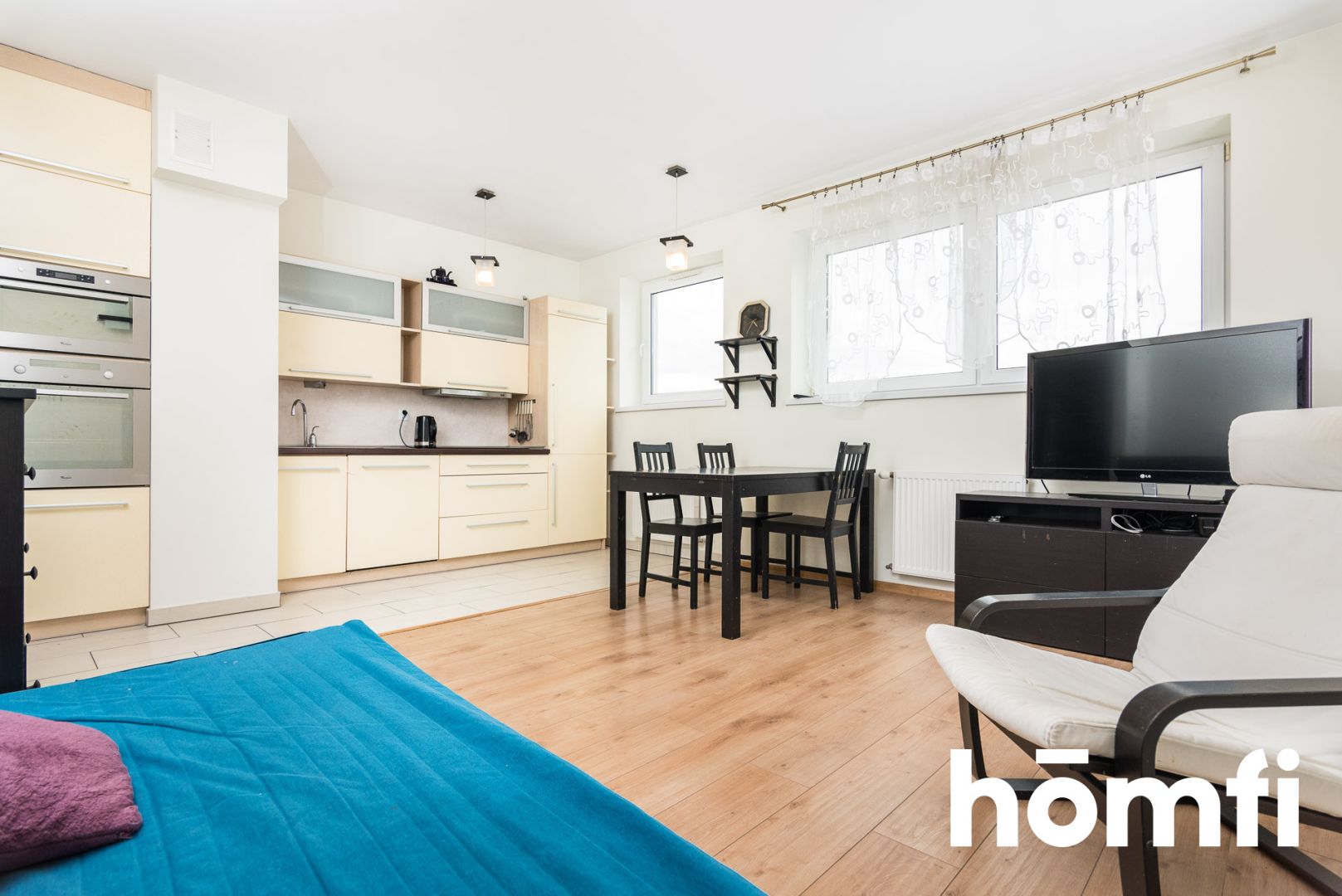 3-room apartment at Pszenna st. (Bonarka) - available from August! - Apartment - Rent - Kraków, Podgórze / Podgórze Duchackie