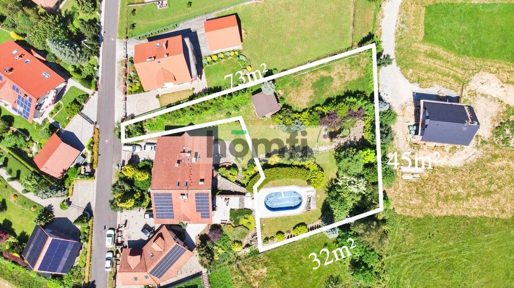 Building lot with a swimming pool, 15.27 ar, Straconka - Ділянка - Продаж - Bielsko-Biała, Straconka