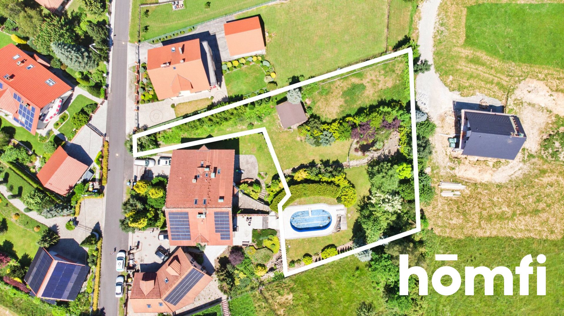 Building lot with a swimming pool, 15.27 ar, Straconka - Ділянка - Продаж - Bielsko-Biała, Straconka
