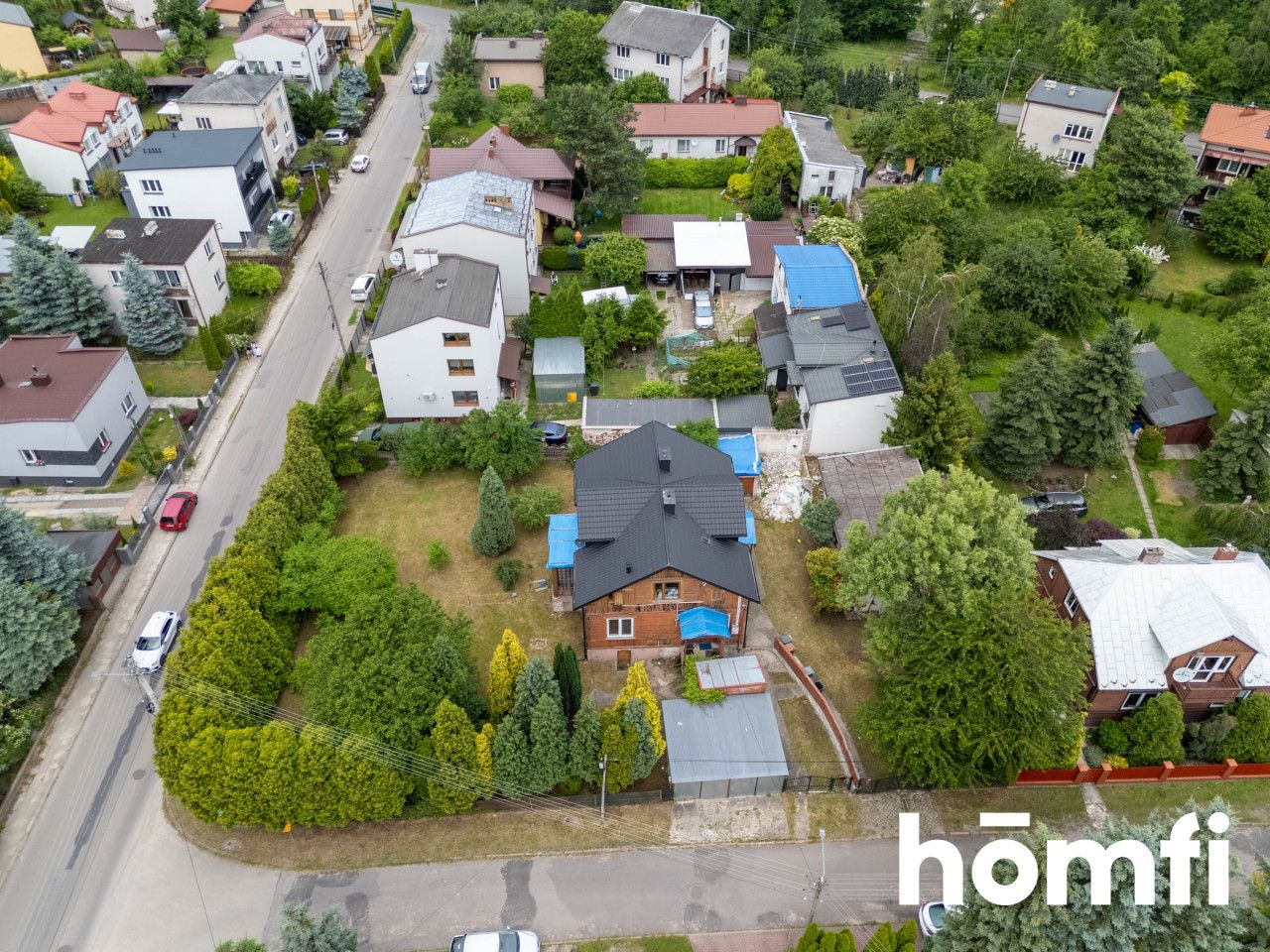 Wooden House, Two Independent Residential Units, 1,300 m² Plot - Дім - Продаж - Starachowicki, Starachowice / Orłowo