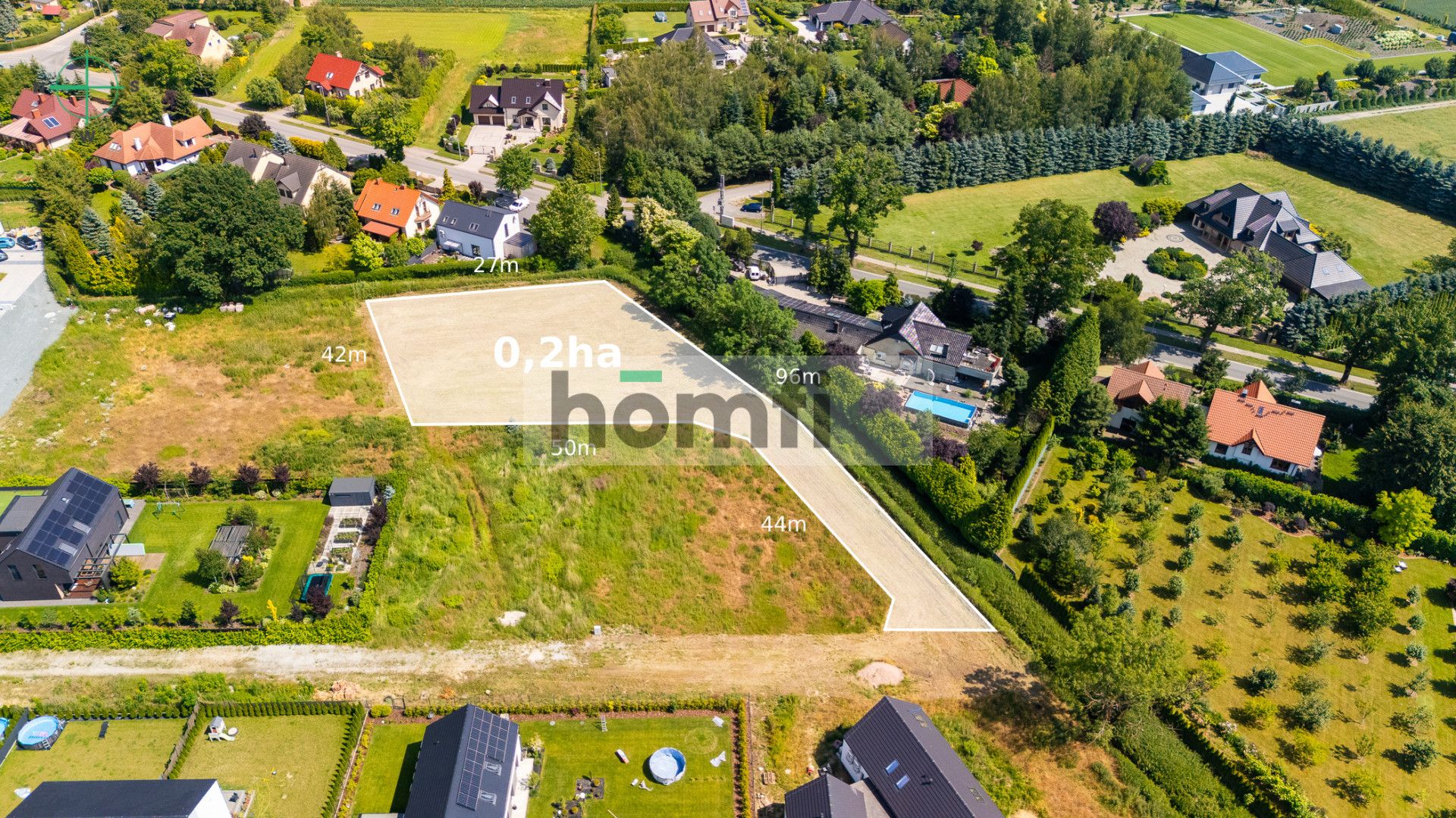 Charming building plot in Żerniki Małe - Plot - Sale - Wrocławski, Kobierzyce / Żerniki Małe