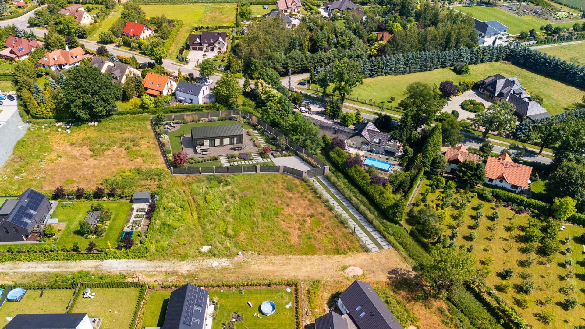 Charming building plot in Żerniki Małe - Ділянка - Продаж - Wrocławski, Kobierzyce / Żerniki Małe