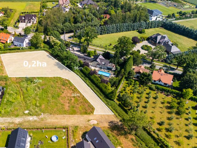 Urokliwa działka budowlana w Żernikach Małych - Działka - Sprzedaż - Wrocławski, Kobierzyce / Żerniki Małe