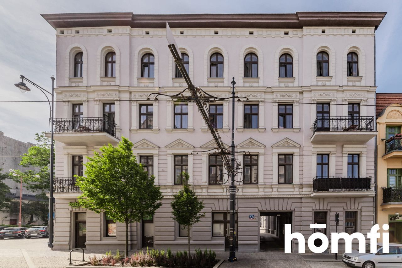 A functional 31 m² studio apartment is available for rent on the 3rd floor of a building on Legionów Street - Квартира - Оренда - Łódź, Polesie