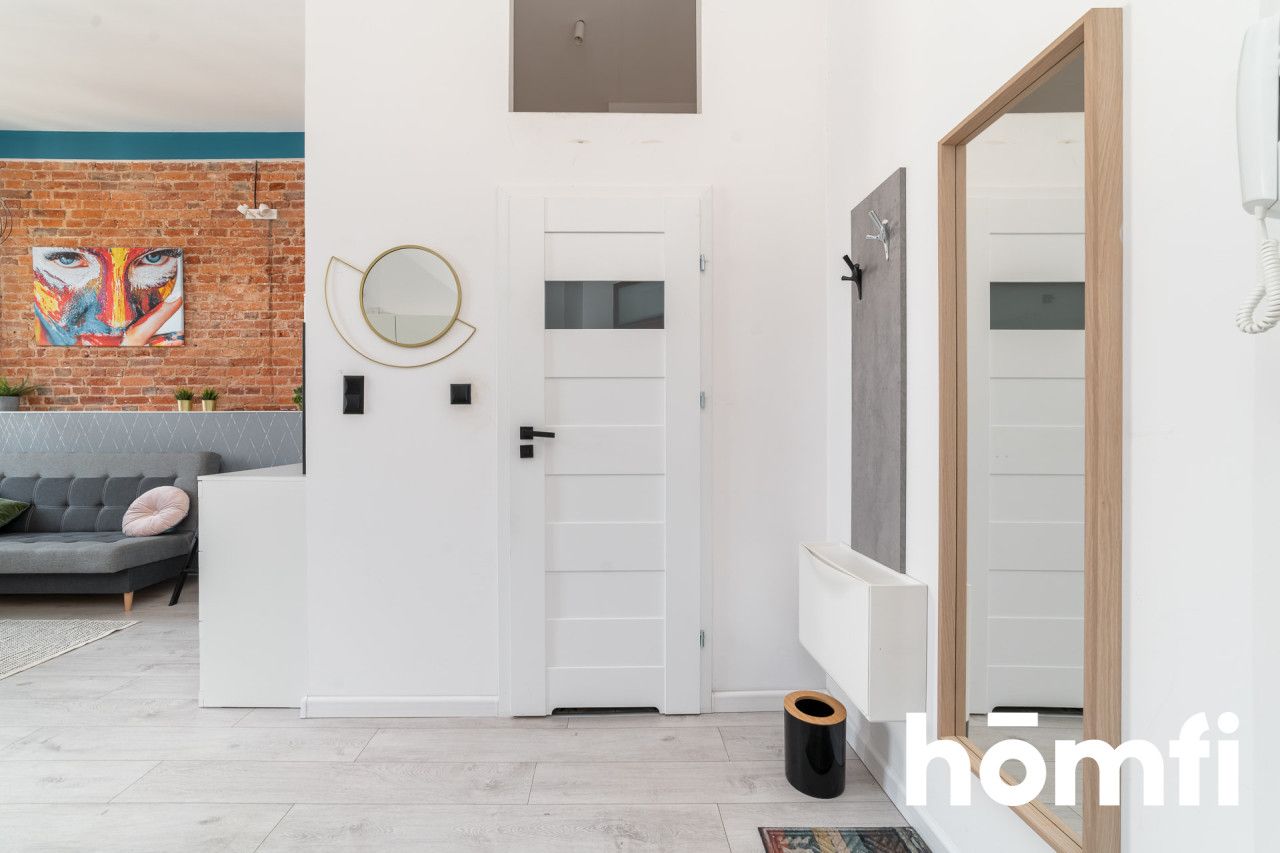 A functional 31 m² studio apartment is available for rent on the 3rd floor of a building on Legionów Street - Квартира - Оренда - Łódź, Polesie