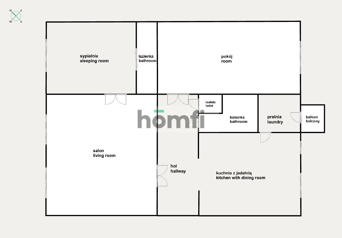 Spacious and elegant apartment with soul - Квартира - Оренда - Kraków, Śródmieście