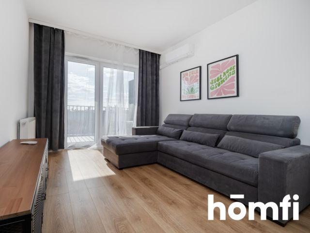 Modern 2-room apartment with air conditioning and balcony | ul. Pogonowskiego 4 - Apartment - Rent - Łódź, Polesie
