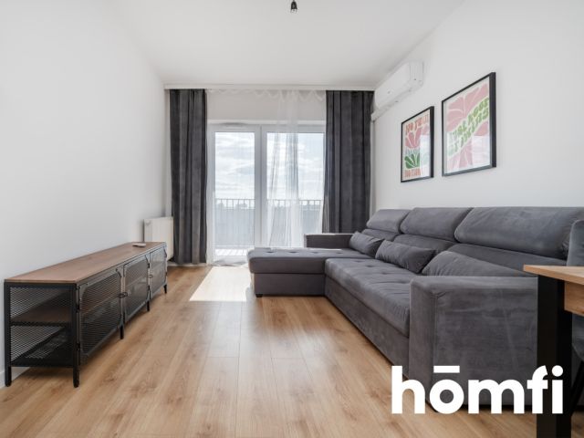 Modern 2-room apartment with air conditioning and balcony | ul. Pogonowskiego 4 - Apartment - Rent - Łódź, Polesie