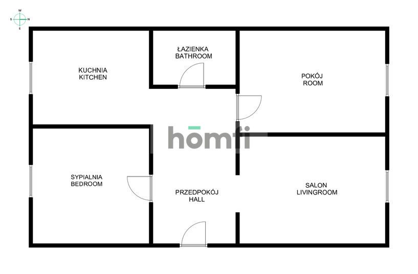2 bed apartment for rent, Os na Skarpie - Apartment - Rent - Kraków, Nowa Huta