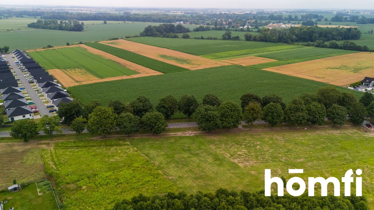 2,100 m² building plot in Księginice, near Wrocław - Plot - Sale - Wrocławski, Kobierzyce / Księginice
