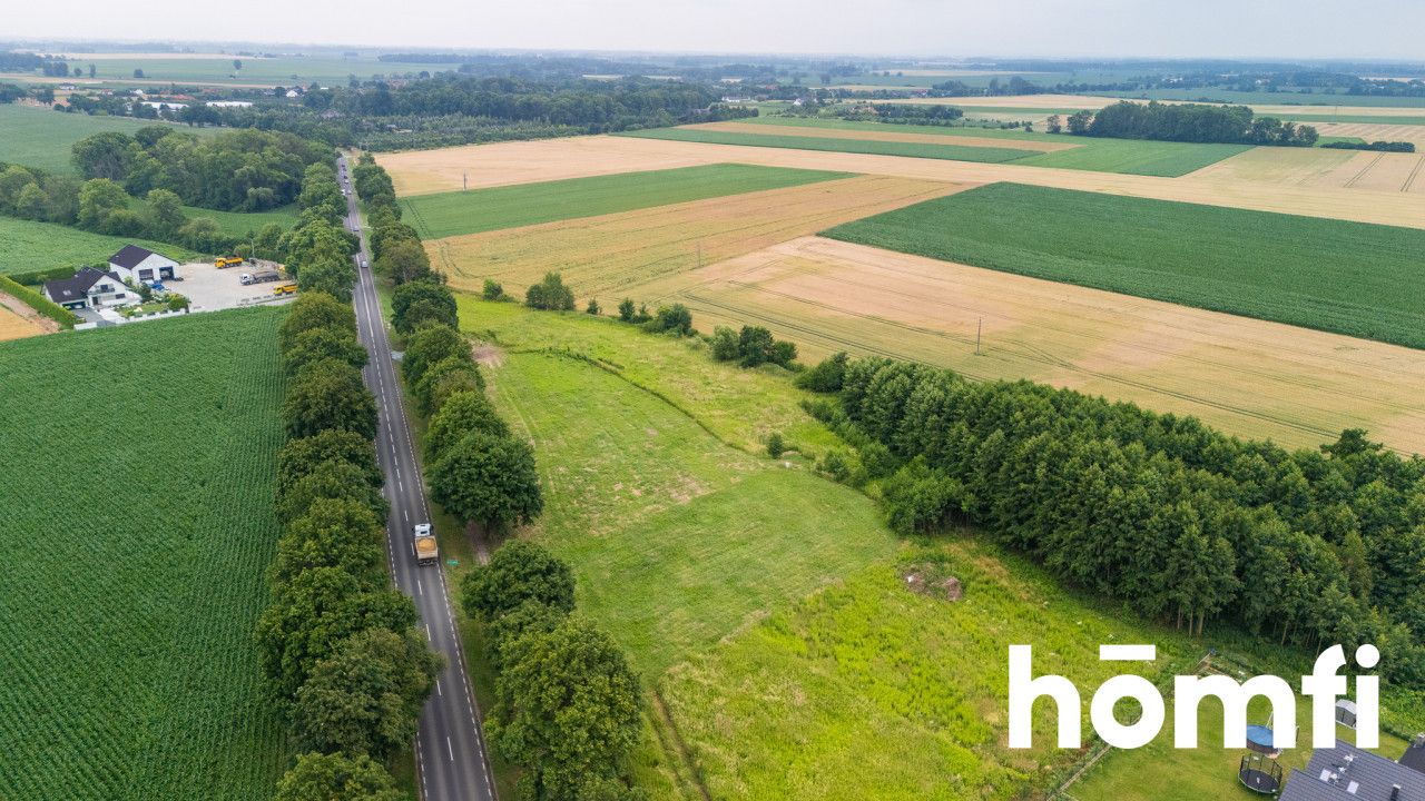 2,100 m² building plot in Księginice, near Wrocław - Plot - Sale - Wrocławski, Kobierzyce / Księginice