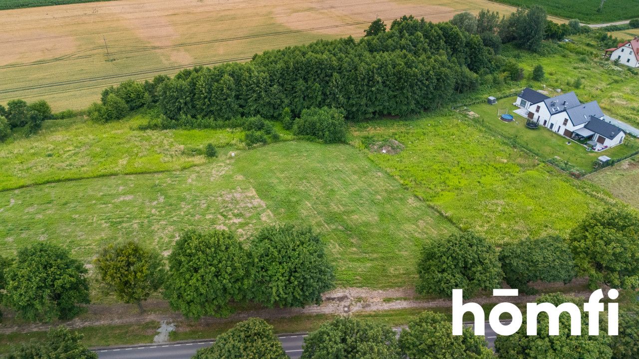 2,100 m² building plot in Księginice, near Wrocław - Plot - Sale - Wrocławski, Kobierzyce / Księginice