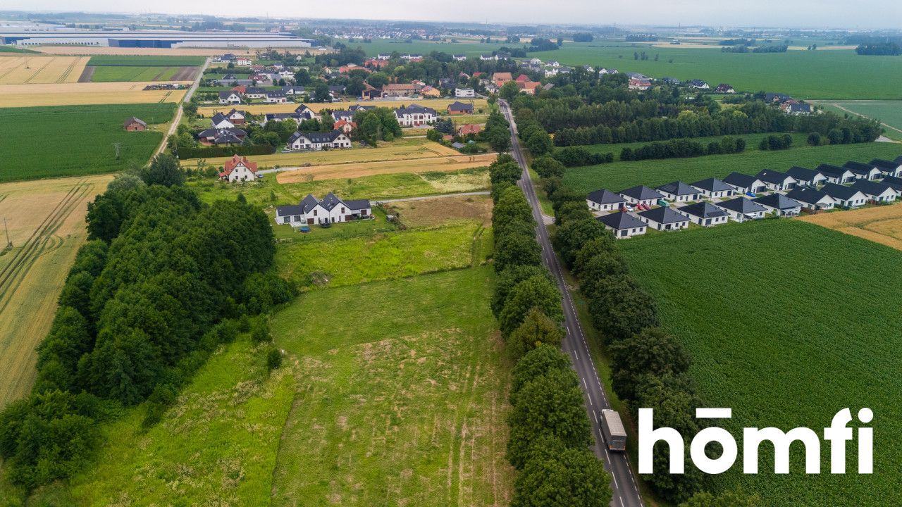 2,100 m² building plot in Księginice, near Wrocław - Plot - Sale - Wrocławski, Kobierzyce / Księginice