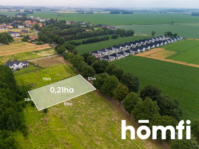 Działka budowlana 21ar Księginice pod Wrocławiem - Działka - Sprzedaż - Wrocławski, Kobierzyce / Księginice