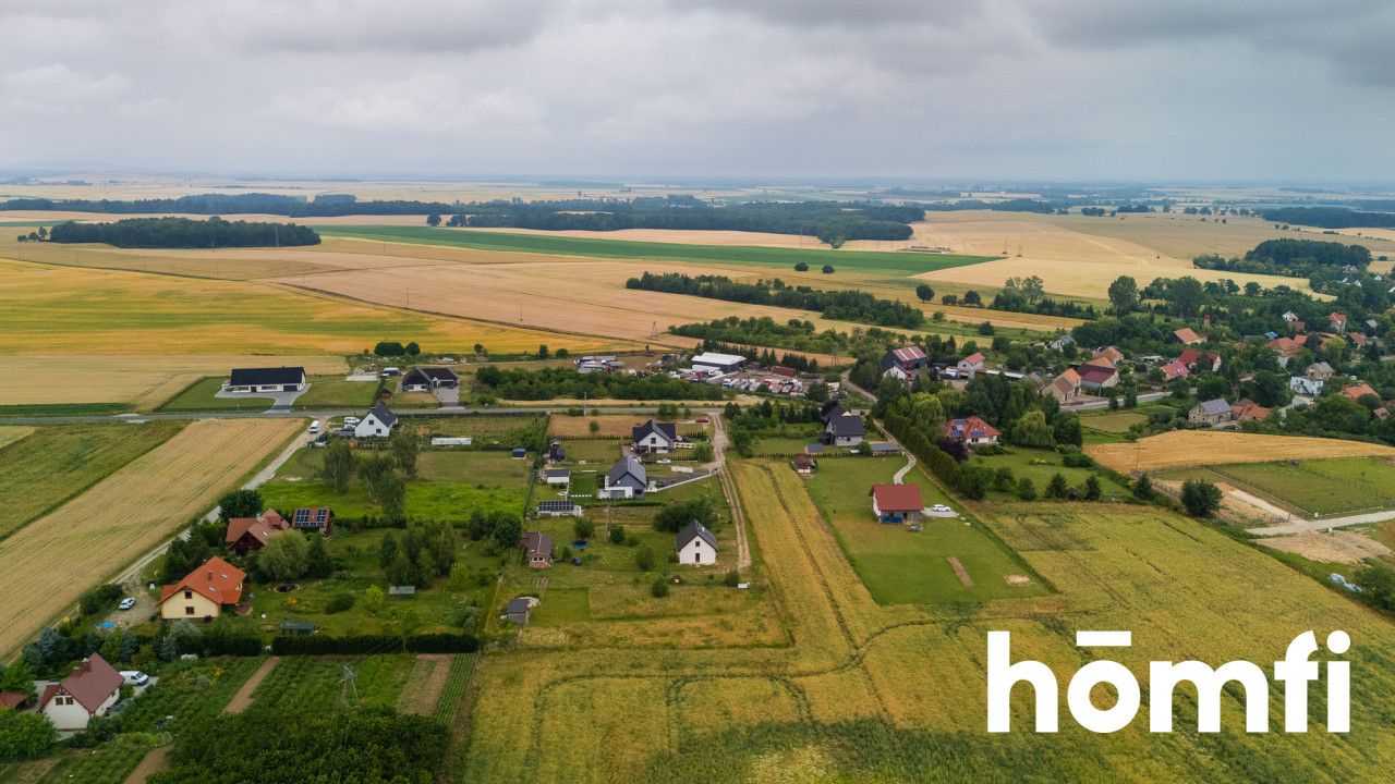 Sunny 1,700 m² plot with a view of Mount Ślęża - Plot - Sale - Świdnicki, Marcinowice / Biała