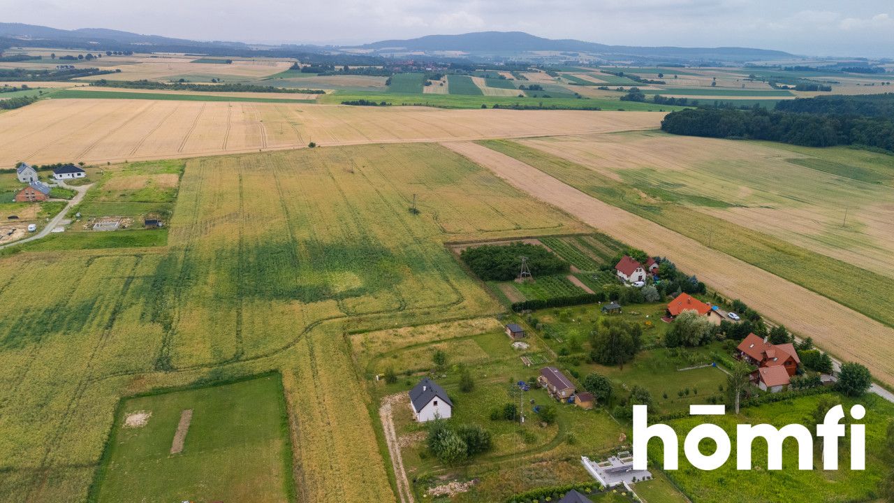 Słoneczna działka 17ar z widokiem na Ślężę - Działka - Sprzedaż - Świdnicki, Marcinowice / Biała