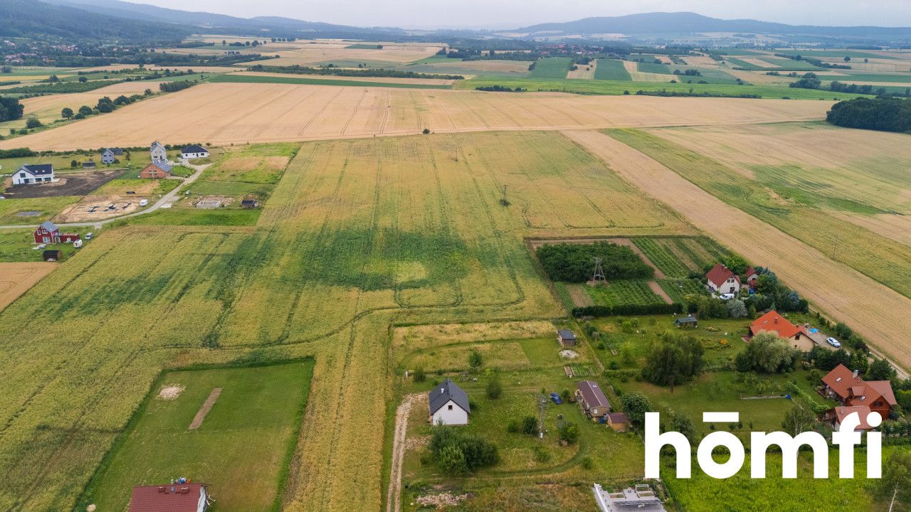 Sunny 1,700 m² plot with a view of Mount Ślęża - Plot - Sale - Świdnicki, Marcinowice / Biała
