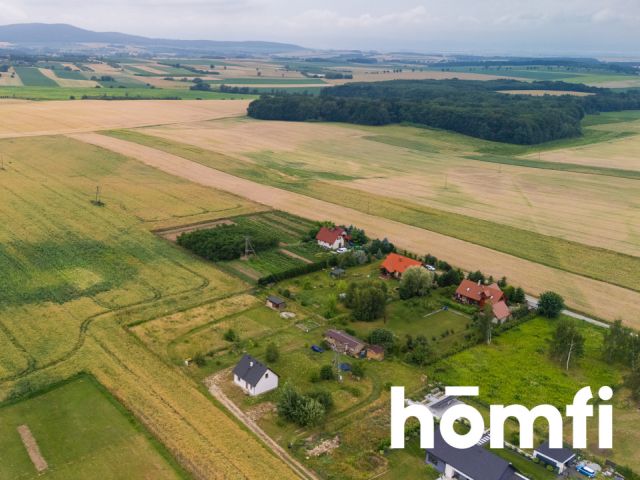 Słoneczna działka 17ar z widokiem na Ślężę - Działka - Sprzedaż - Świdnicki, Marcinowice / Biała
