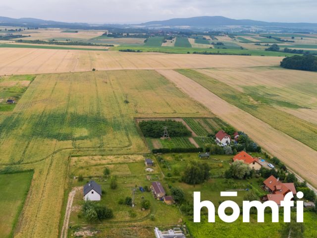 Słoneczna działka 17ar z widokiem na Ślężę - Działka - Sprzedaż - Świdnicki, Marcinowice / Biała