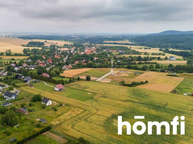 Słoneczna działka 17ar z widokiem na Ślężę - Działka - Sprzedaż - Świdnicki, Marcinowice / Biała