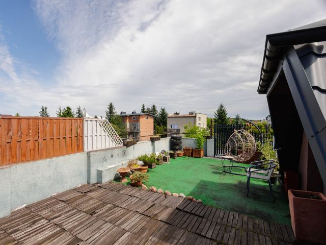 A 66 sqm 2-room apartment with a rooftop terrace - Квартира - Продаж - Wołomiński, Ząbki