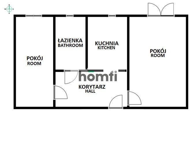 2 bedrooms 50m2, forest view, AVAILABLE IMMEDIATELY - Apartment - Rent - Gdańsk, Niedźwiednik