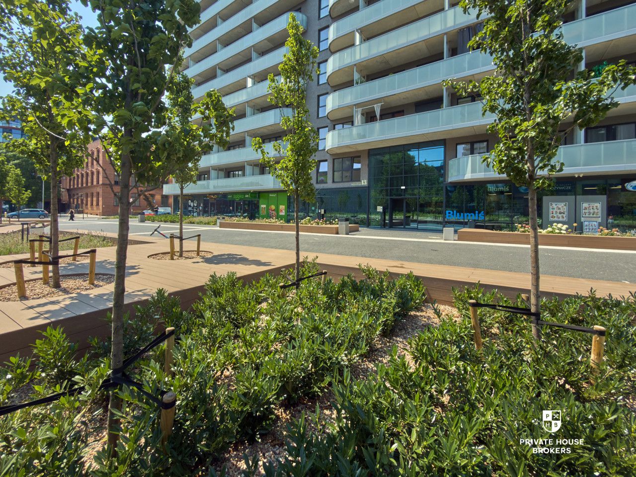 Apartament w Quorum - ul. Sikorskiego, 47m2, 2 pokoje - Mieszkanie - Wynajem - Wrocław, Stare Miasto