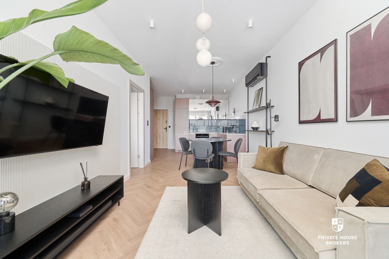 Apartament w Quorum - ul. Sikorskiego, 47m2, 2 pokoje - Mieszkanie - Wynajem - Wrocław, Stare Miasto