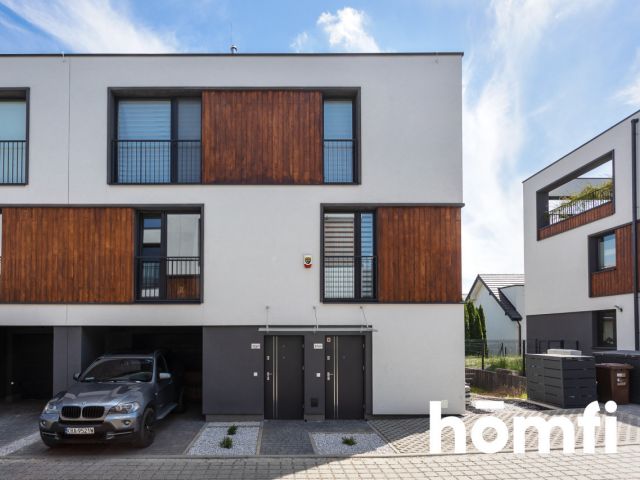 Nowoczesny dwupoziomowy apartament z ogrodem i dwoma miejscami postojowymi w Zielonkach - Mieszkanie - Wynajem - Krakowski, Zielonki