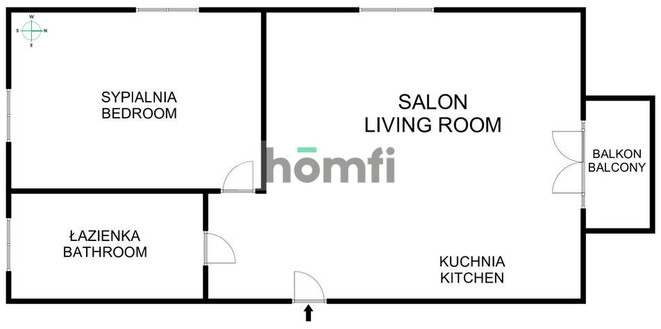 SPACIOUS 2 ROOMS 53 M2 | BASEMENT | BALCONY | CENTER | TARGOWA STREET - Apartment - Rent - Krakowski, Krzeszowice